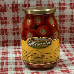 Peperoncino ripieno all'olio